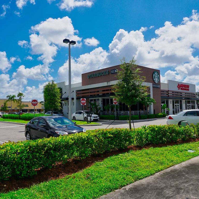 Pink and Green 1 Commercial Lawn Service Company Near